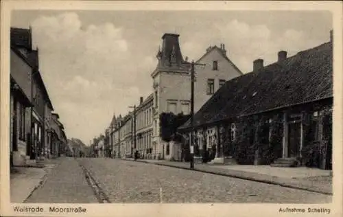 Ak Walsrode in der Lüneburger Heide, Moorstraße