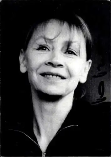 Ak Schauspielerin Jutta Hoffmann, Portrait, Autogramm