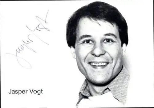 Ak Schauspieler Jasper Vogt, Portrait, Autogramm