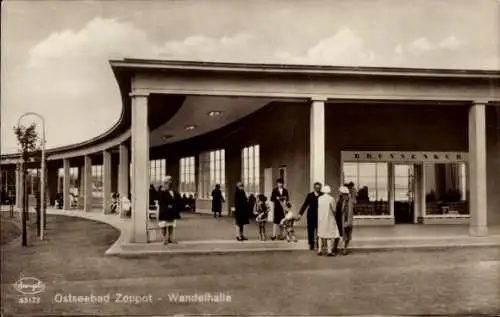 Ak Sopot Gdańsk Zoppot Danzig, Wandelhalle