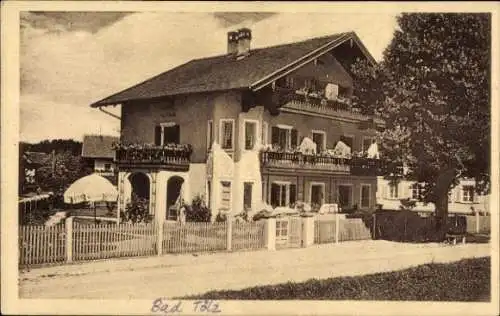 Ak Bad Tölz in Oberbayern, Pension Villa Elfriede