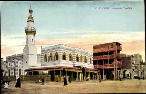 Ak Port Said Ägypten, Tewfick-Moschee