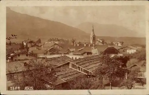 Foto Ak Igls Innsbruck in Tirol, Teilansicht