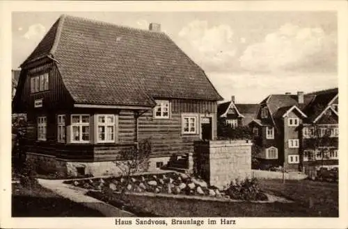 Ak Braunlage im Oberharz, Haus Sandvoss, Sandvoß