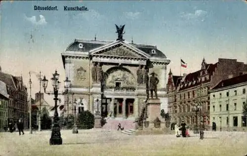 Ak Düsseldorf am Rhein, Kunsthalle