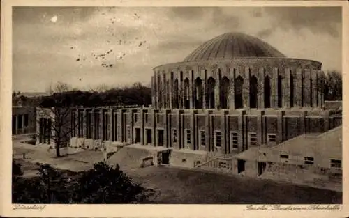 Ak Düsseldorf am Rhein, Große Ausstellung GeSoLei 1926, Planetarium, Rheinhalle