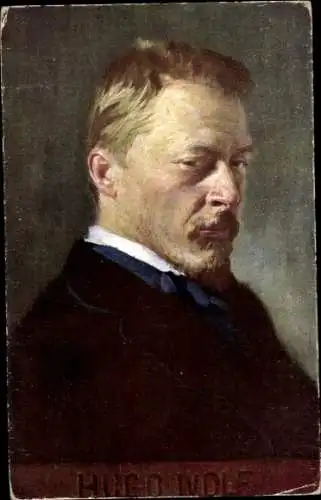 Künstler Ak Komponist Hugo Wolf, Portrait, BKWI 874 31