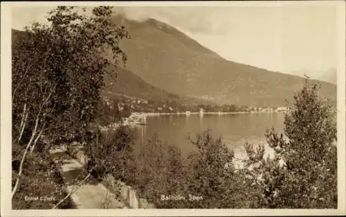 Ak Balholm Sogn Norwegen, Wegepartie, schöne Aussicht