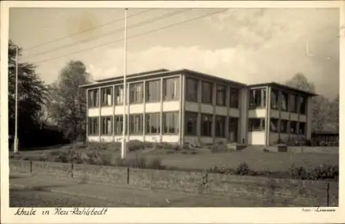 Ak Hamburg Wandsbek Neu-Rahlstedt, Schule