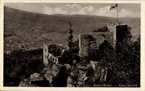 Ak Baden Baden am Schwarzwald, Altes Schloss