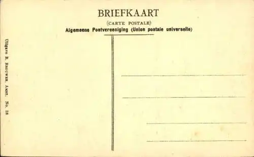 Ak Amsterdam Nordholland Niederlande, Prinsengracht Ecke Amstel