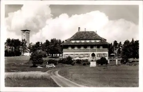 Ak Albstadt Zollernalbkreis, Raichberg mit Nägelehaus und Aussichtsturm