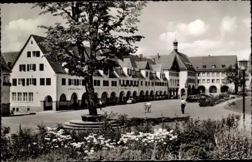 Ak Freudenstadt im Schwarzwald, Marktplatz