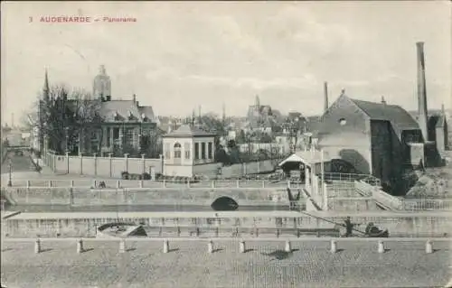 Ak Oudenaarde Audenarde Ostflandern, Panorama