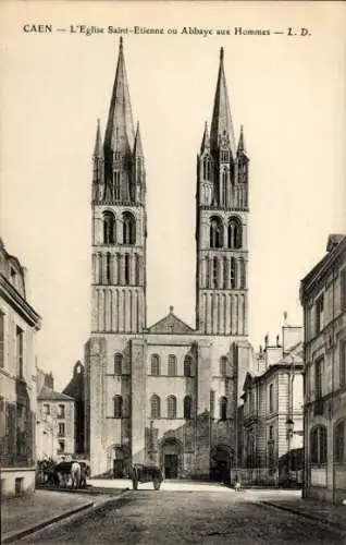 Ak Caen Calvados, Eglise Saint-Etienne ou Abbaye aux Hommes