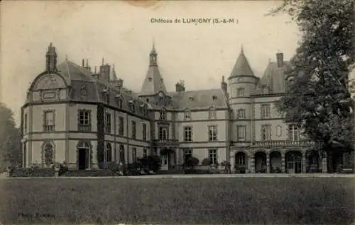 Ak Nesles Lumigny Nesles Ormeaux Seine et Marne, Château