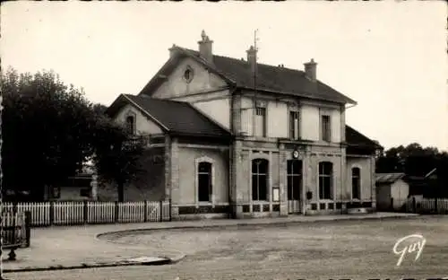 Ak Lizy sur Ourcq Seine et Marne, La Gare