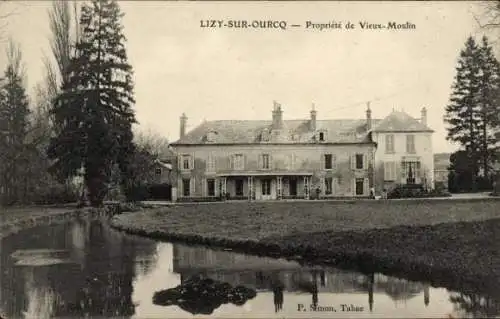 Ak Lizy sur Ourcq Seine et Marne, Eigentum von Vieux Moulin