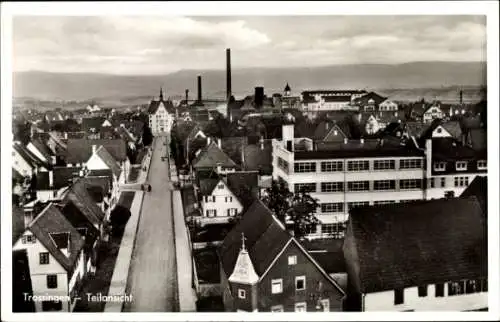 Ak Trossingen auf der Baar, Teilansicht