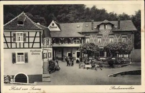 Ak Badenweiler im Schwarzwald, Hotel Zur Sonne