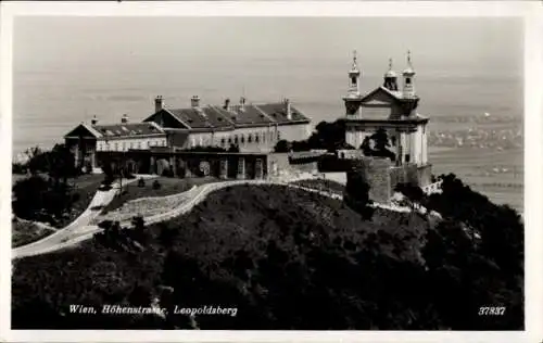 Ak Wien 19. Döbling, Höhenstraße, Leopoldsberg