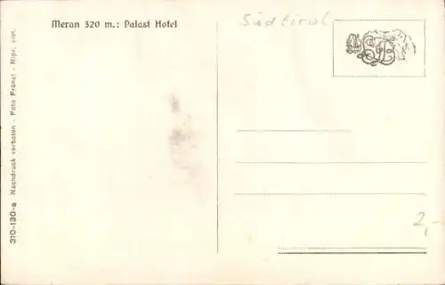 Ak Meran Merano Südtirol, Palast Hotel