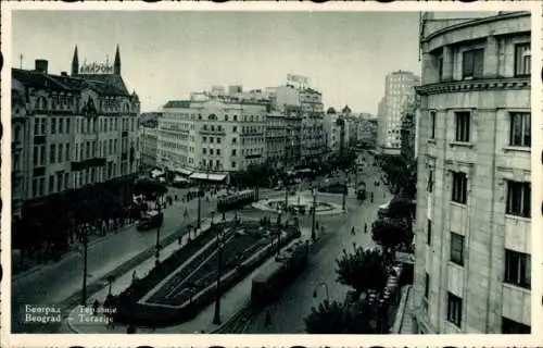 Ak Belgrad Beograd Serbien, Terazije