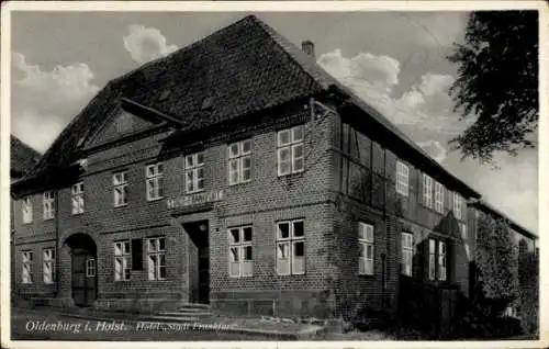 Ak Oldenburg in Holstein, Hotel Stadt Frankfurt