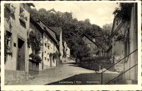 Ak Leutenberg in Thüringen, Schlossstraße