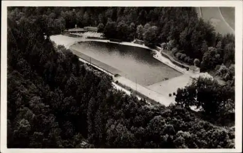 Ak Rastenberg Thüringen, Waldschwimmbad, Schwimmbecken