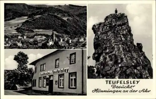 Ak Hönningen an der Ahr, Gasthaus zur Teufelsley