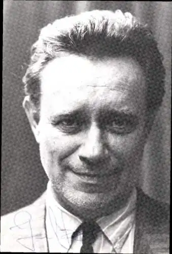 Ak Schauspieler Gerd Voss, Portrait, Autogramm