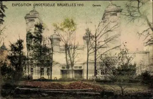 Ak Brüssel Brüssel, Weltausstellung 1910, Kanada