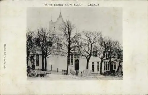 Ak Paris, Ausstellung 1900, Kanada