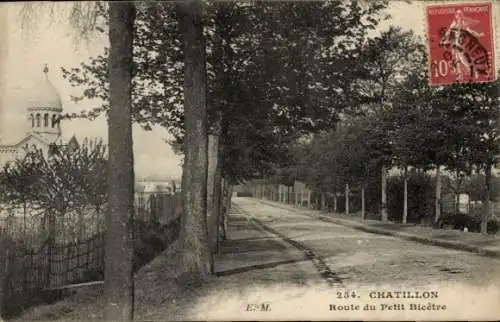 Ak Châtillon Hauts de Seine, Route du Petit Bicetre