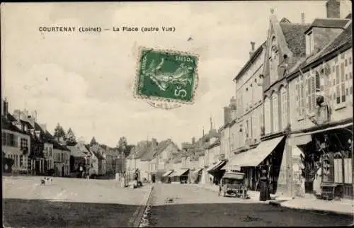 Ak Courtenay Loiret, Place