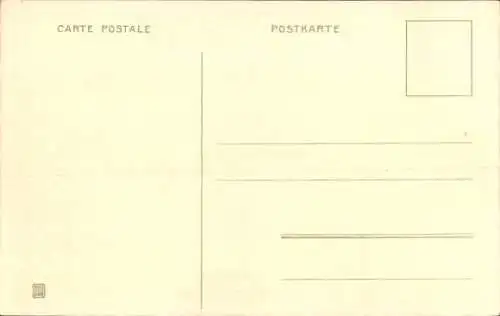 Künstler Ak Fröhliche Pfingsten, Fachwerkhaus