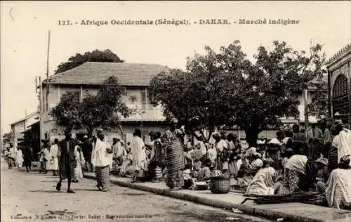 Ak Dakar Senegal, Indigener Markt