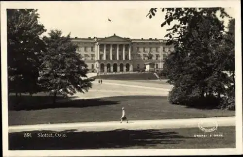 Ak Oslo Norwegen, Schloss