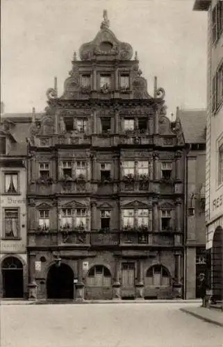 Ak Heidelberg am Neckar, Hotel und Restaurant zum Ritter