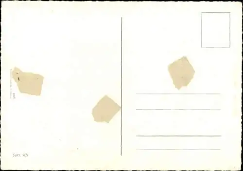 Ak Glückwunsch Ostern, Vermenschlichte Osterhasen