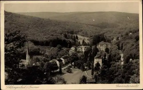 Ak Schlangenbad im Taunus Hessen, Gesamtansicht