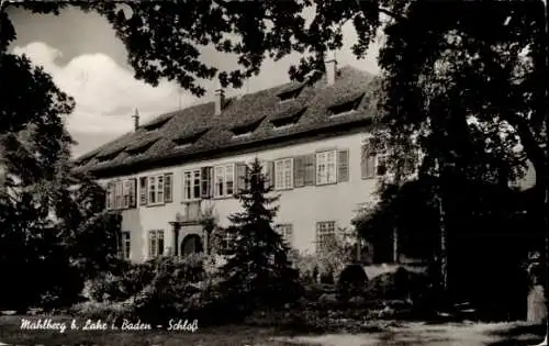 Ak Mahlberg im Ortenaukreis, Schloss