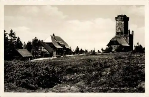 Ak Seebach in Baden Schwarzwald, Hornisgrinde, Rathaus