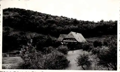 Foto Ak Oberkirch im Renchtal Baden? Haus am Waldrand