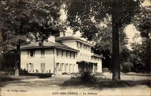 Ak Lizy sur Ourcq Seine et Marne, Château