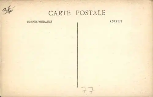 Ak Jouarre Seine et Marne, Benediktinerabtei