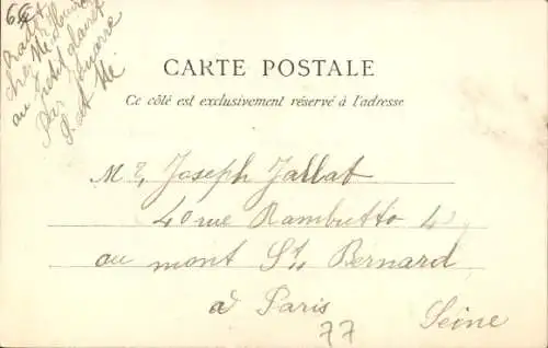 Ak Jouarre Seine et Marne, Abtei