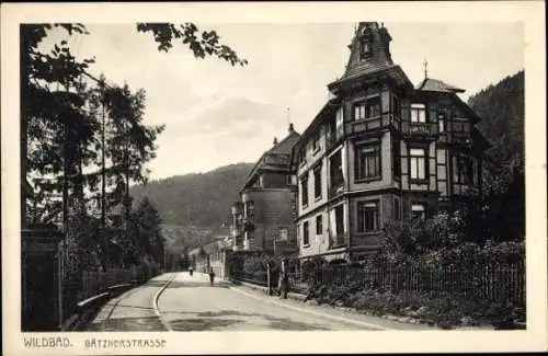 Ak Bad Wildbad im Schwarzwald, Bätznerstraße