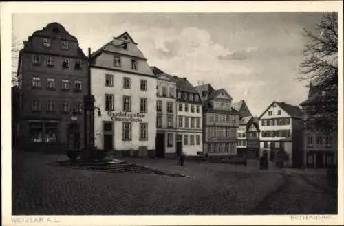 Ak Wetzlar Hessen, Gasthof zum Dom, Buttermarkt